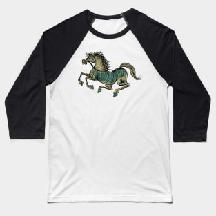 golden star horse in a race Baseball T-Shirt